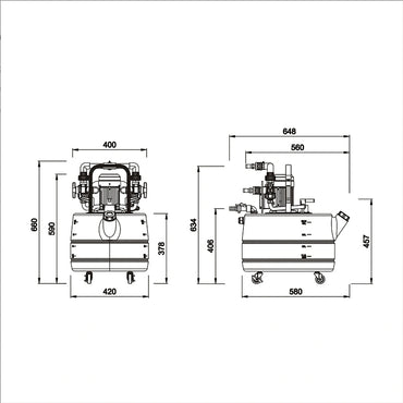 Descaling(Flushing) Pump Station – 40L