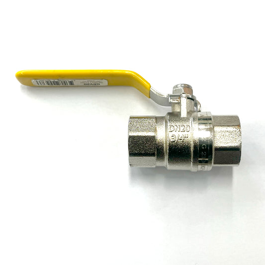 3030_20mmGasF_FLeverBallValve_GasOnly_Yellow