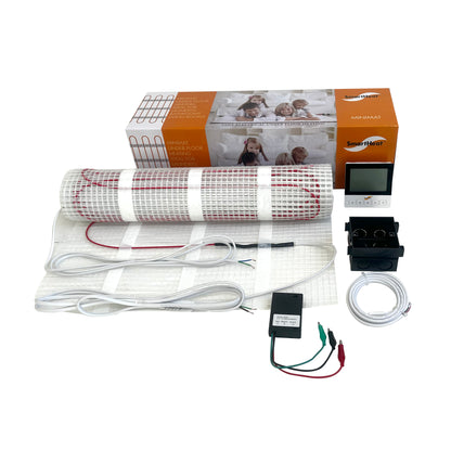 [SmartHeat] S-Mat (150w/sqm) 2.5mm Electrical Underfloor Heating DIY Kit with Wi-Fi Thermostat