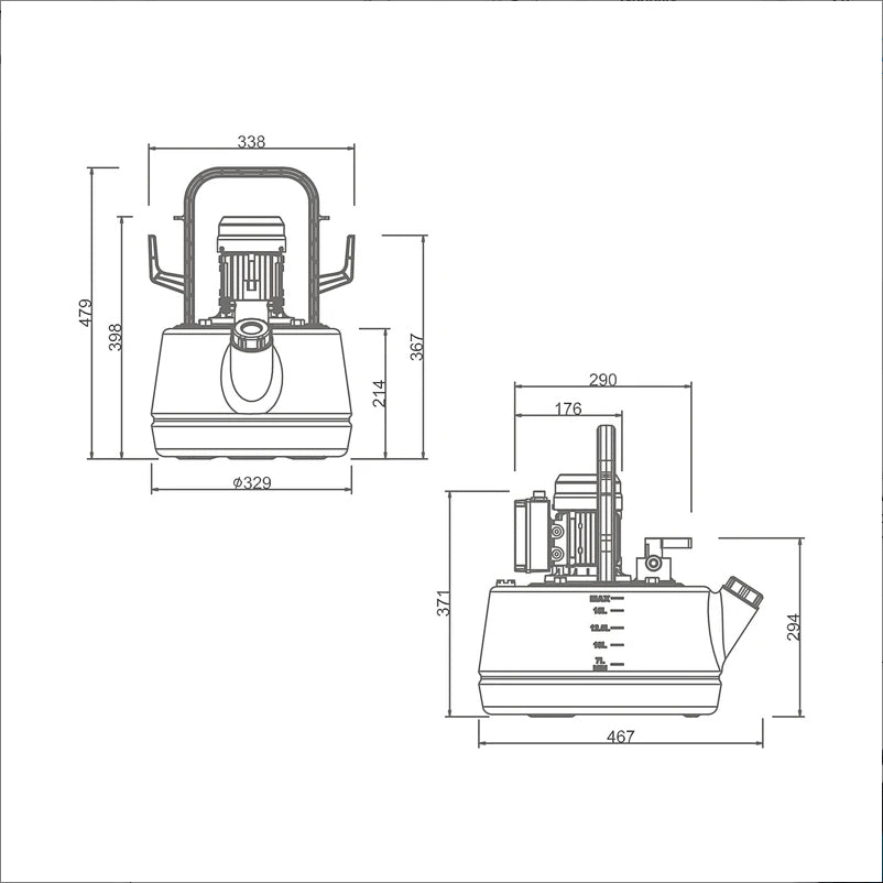 Descaling(Flushing) Pump Station – 17L